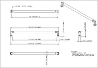 Ogden 18'' cc Bar Pull 929-18SN