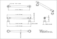 Jules 160 mm cc Bar Pull 132-160MB