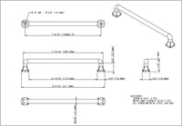Griffin 192 mm cc Bar Pull 663-192MB