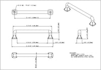 Griffin 128 mm cc Bar Pull 663-128MB