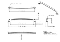 Weser 12'' cc Bar Pull 410-12MB