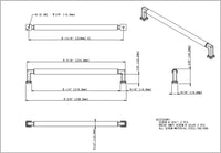 Ogden 224 mm cc Bar Pull 929-224MB