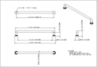 Davis 224 mm cc Bar Pull 387-224SN