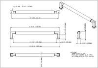 Ogden 12'' cc Bar Pull 929-12NI