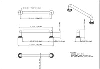 Davis 128 mm cc Bar Pull 387-128BG