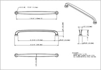 Weser 192 mm cc Bar Pull 410-192MB