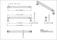 Nash 192 mm cc Bar Pull 229-192MB