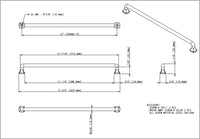 Griffin 305 mm cc Bar Pull 663-305MB