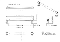Jules 192 mm cc Bar Pull 132-192MB