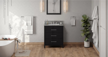 Katara 30'' Vanity, undermount rectangle bowl