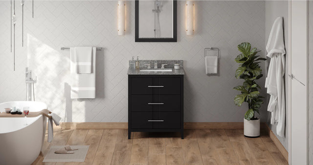 Katara 30'' Vanity, undermount rectangle bowl