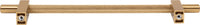 Larkin 3 Larkin Knurled Center 192 mm cc Bar Pull 598-192SBZ