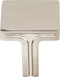 Anwick 1-1/8'' Length Square Knob 867L-SN