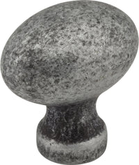 Bordeaux 1-3/16'' Length Oval Knob 3990-SIM