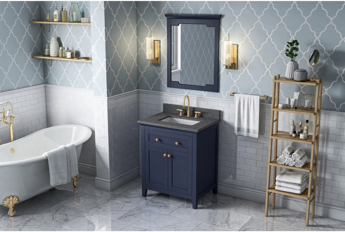 Chatham 30'' Vanity, undermount rectangle bowl