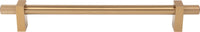 Larkin 4 Larkin Knurled Ends 18'' cc Appliance Pull 698-18SBZ