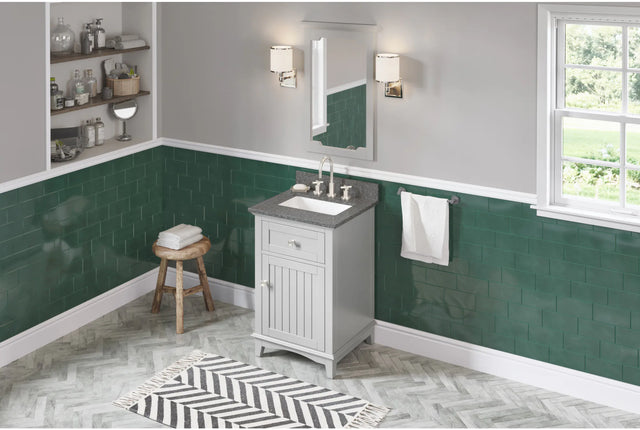 Savino 24'' Vanity, undermount rectangle bowl