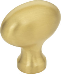 Lyon 1-9/16'' Length Oval Knob 3991BG