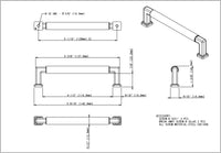 Ogden 128 mm cc Bar Pull 929-128SBZ