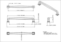 Fontana 192 mm cc Bar Pull 782-192MB