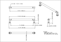 Ogden 192 mm cc Bar Pull 929-192MB