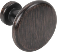 Weser 1-3/8'' diam Mushroom Knob 410DBAC