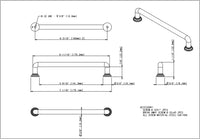 Davis 160 mm cc Bar Pull 387-160BG