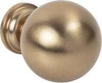 Davis 1-3/8'' diam Round Knob 387SBZ