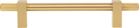 Larkin 4 Larkin Knurled Ends 128 mm cc Bar Pull 698-128BG