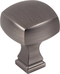 Audrey 1-1/8'' diam Square Knob 278BNBDL