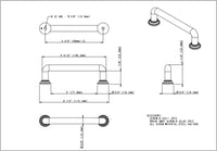 Davis 96 mm cc Bar Pull 387-96BG