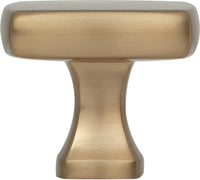 Griffin 1-3/8'' Length Square Knob 663SBZ
