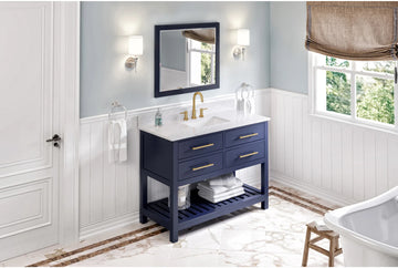Wavecrest 48'' Hale Blue Vanity VN2WAV-48-BL-NT