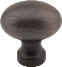 Bordeaux 1-3/16'' Length Oval Knob 3990-DBAC