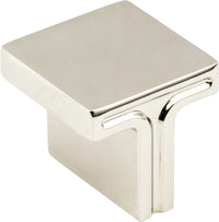 Anwick 1-1/8'' Length Square Knob 867L-NI