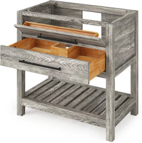 Wavecrest 36'' Weathered Grey Vanity VN2WAV-36-WG-NT