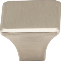 Marlo 1-1/4'' Length Square Knob 972L-SN