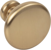 Weser 1-3/8'' diam Mushroom Knob 410SBZ