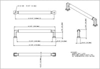 Ogden 160 mm cc Bar Pull 929-160MB