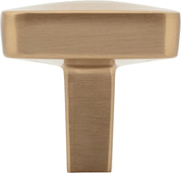 Whitlock 1-1/4'' Diameter Square Knob 905SBZ