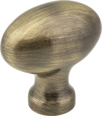 Lyon 1-9/16'' Length Oval Knob 3991AB