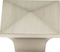 Cairo 1-1/4'' Length Square Knob 595SN