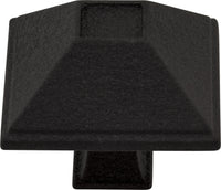 Tahoe 1-1/2'' Length Square Knob 602BLK