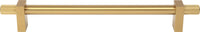 Larkin 4 Larkin Knurled Ends 18'' cc Appliance Pull 698-18BG