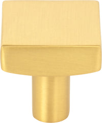Dominique 1-1/8'' Length Square Knob 845BG
