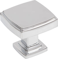 Renzo 1-1/4'' diam Square Knob 141PC