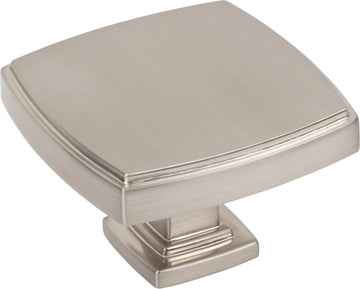 Renzo 1-3/4'' diam Square Knob 141L-SN