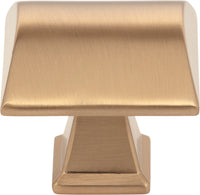 Roman 1-1/4'' Length Square Knob 944SBZ