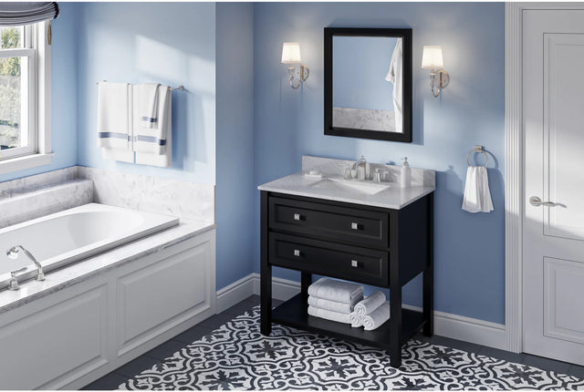 Adler 36'' Black Vanity VN2ADL-36-BK-NT