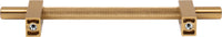Larkin 3 Larkin Knurled Center 128 mm cc Bar Pull 598-128SBZ